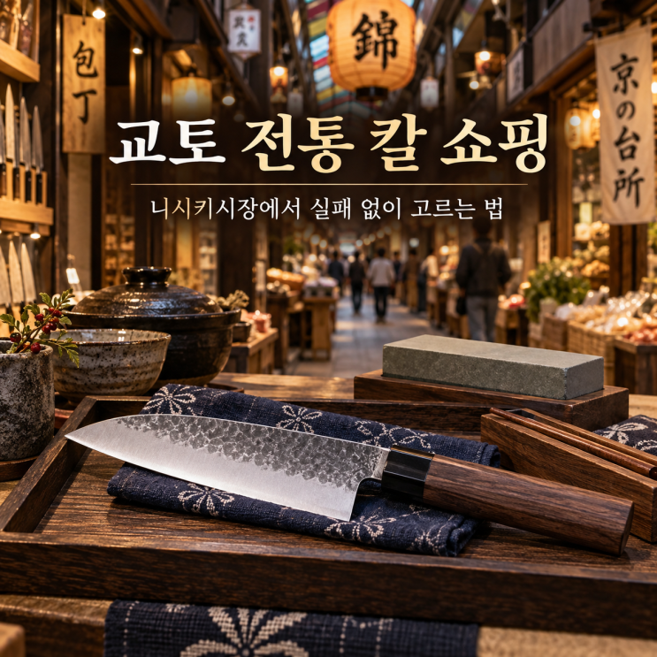 교토 전통 칼·주방용품 쇼핑｜니시키시장에서 실패 없이 고르는 법....