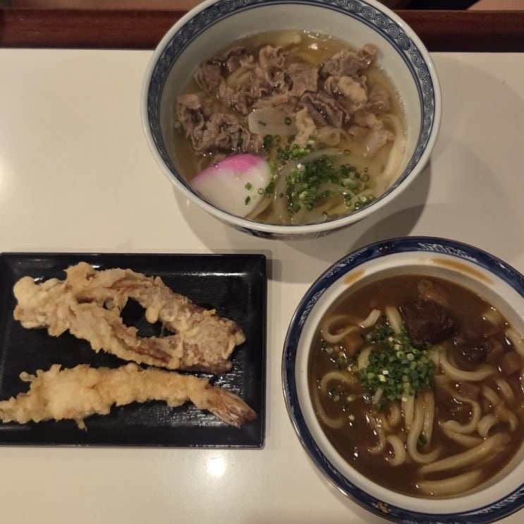 다카마쓰 맛집 심야 우동의 대명사 테우치우동 츠루마루 카레우동 ....