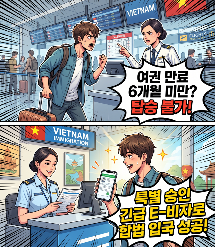 베트남 여권 유효기간 부족 문제 안심하고 여행 떠나는 가장 빠른 길 대표 이미지