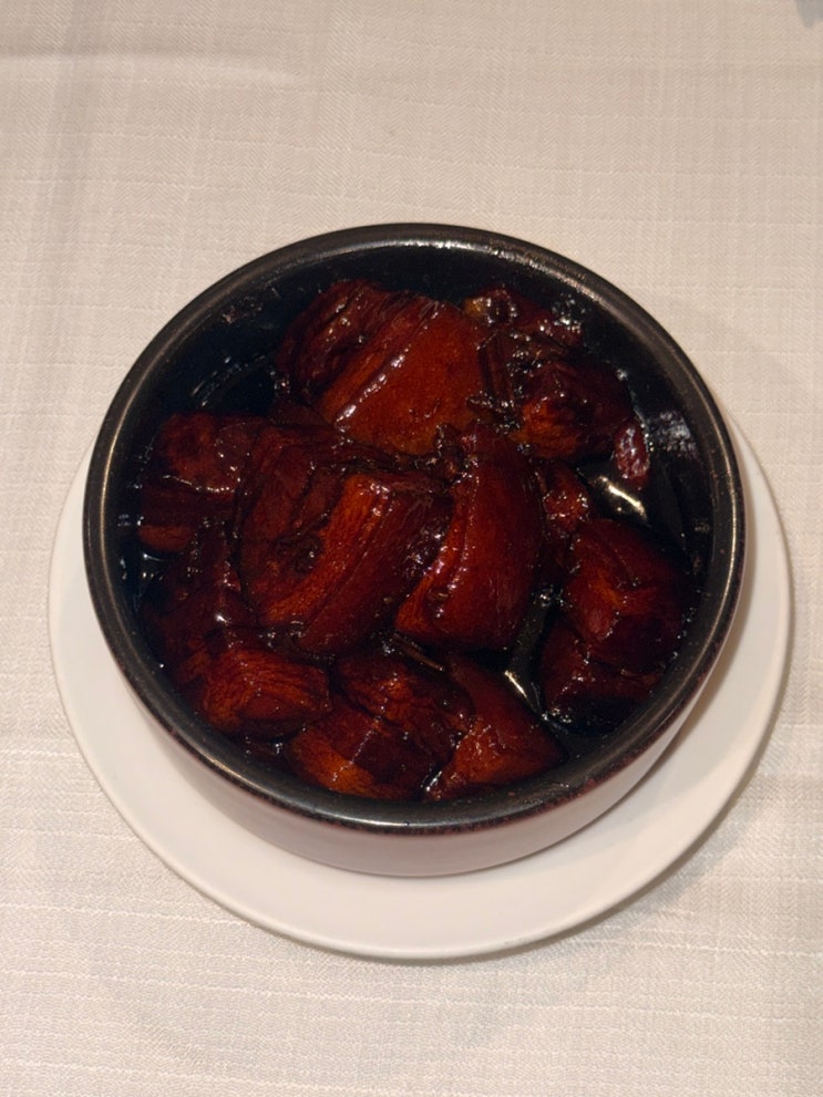상하이 우캉맨션 맛집 라오지스(제시레스토랑) 홍소육 마파두부 후....