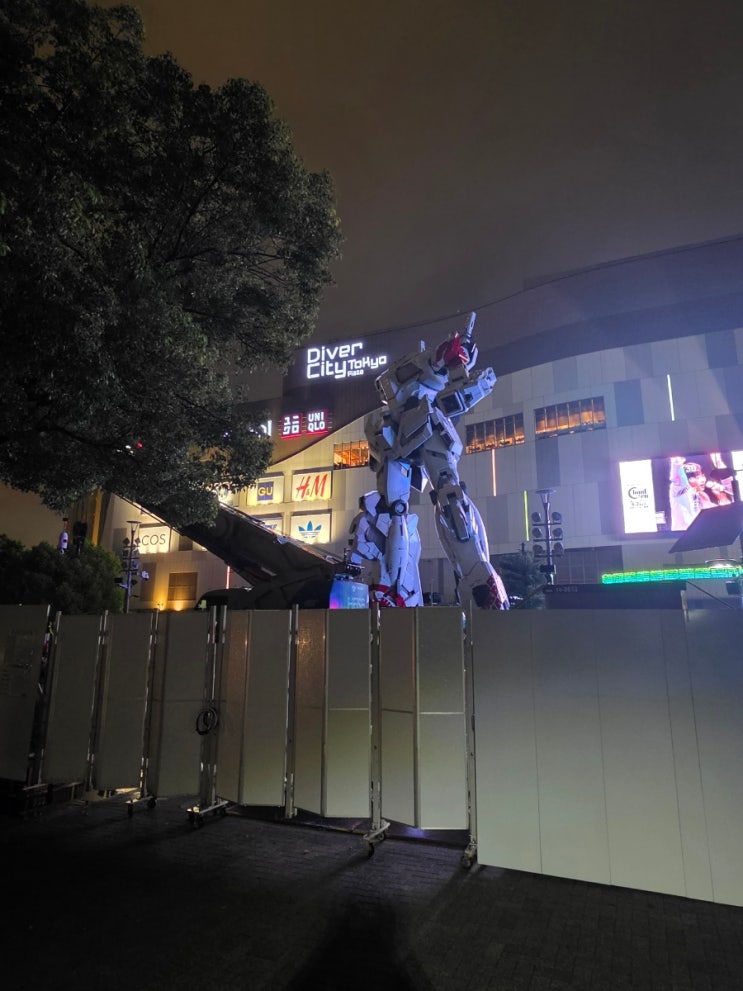 오다이바 가볼만한곳 도쿄 자유의 여신상 레인보우브리지 건담 여....