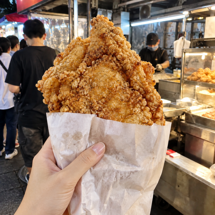타이베이 야시장 먹거리 추천, 닝샤 스린 라오허 어디가 좋을까?