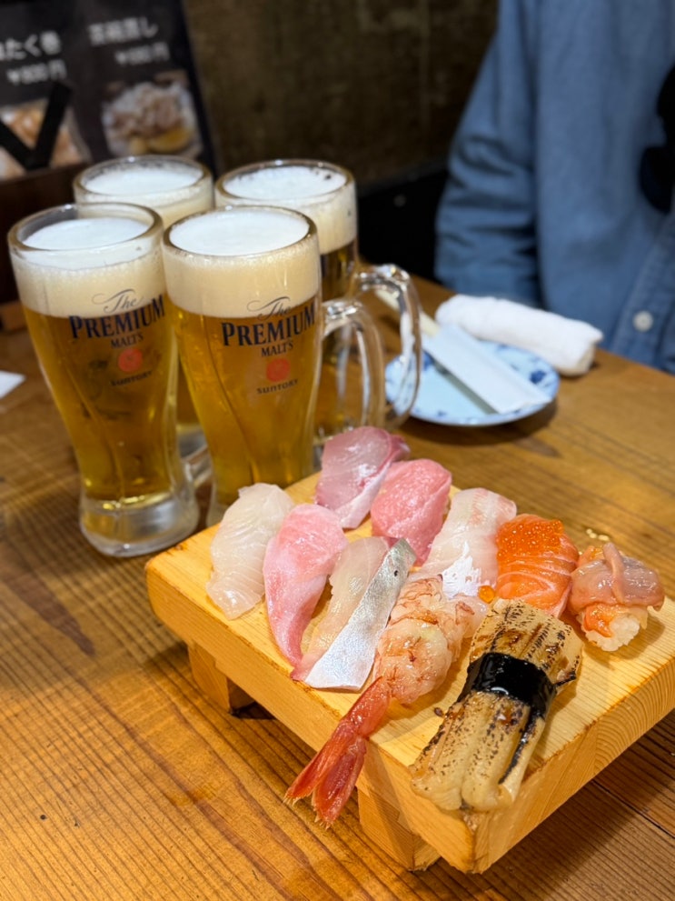 오사카 난바 스시 맛집 나만 알고 싶은 로컬맛집 후쿠요시 별관