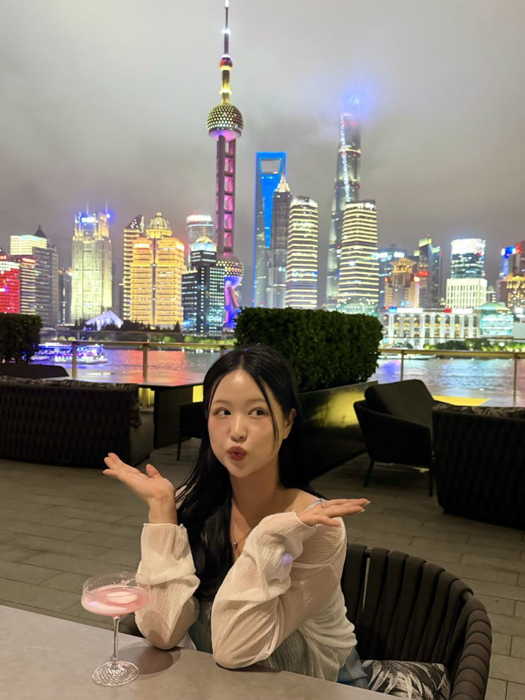 3박4일 상하이 자유여행 후기 1일차 동방명주 와이탄 야경 강변성외 ....