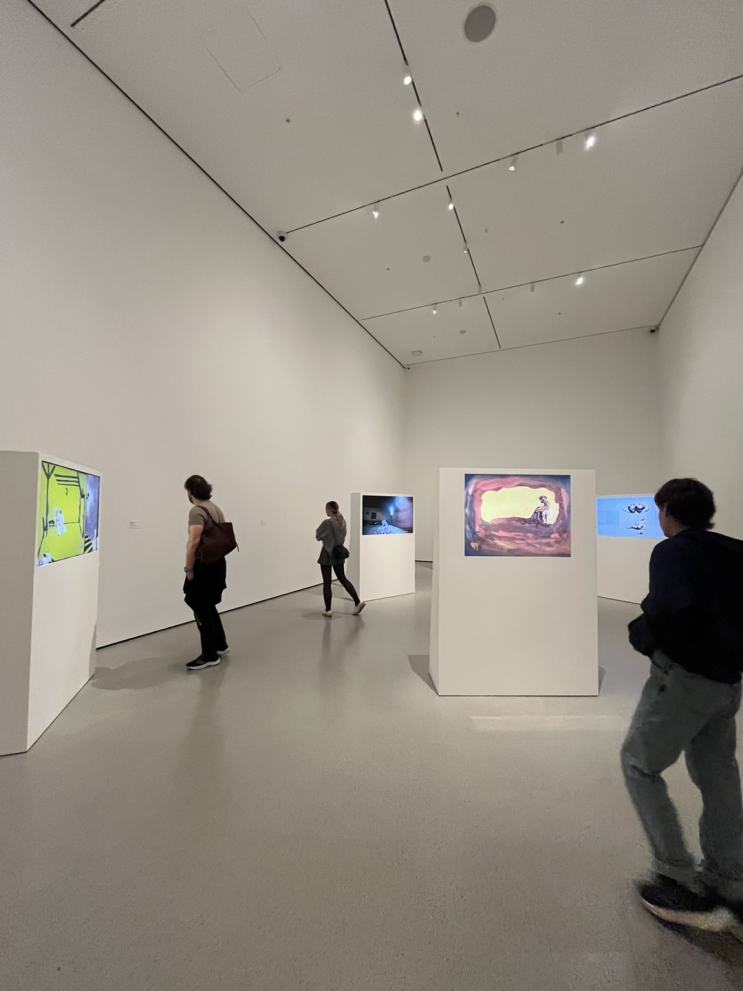 12년만에 뉴욕, 뉴욕현대미술관에서(MoMA)에서 친구만나기