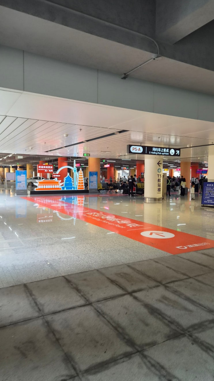 [중국 시안 여행] 시안 셴양 국제공항 입국 후기: 입국 심사, 모바일 ....