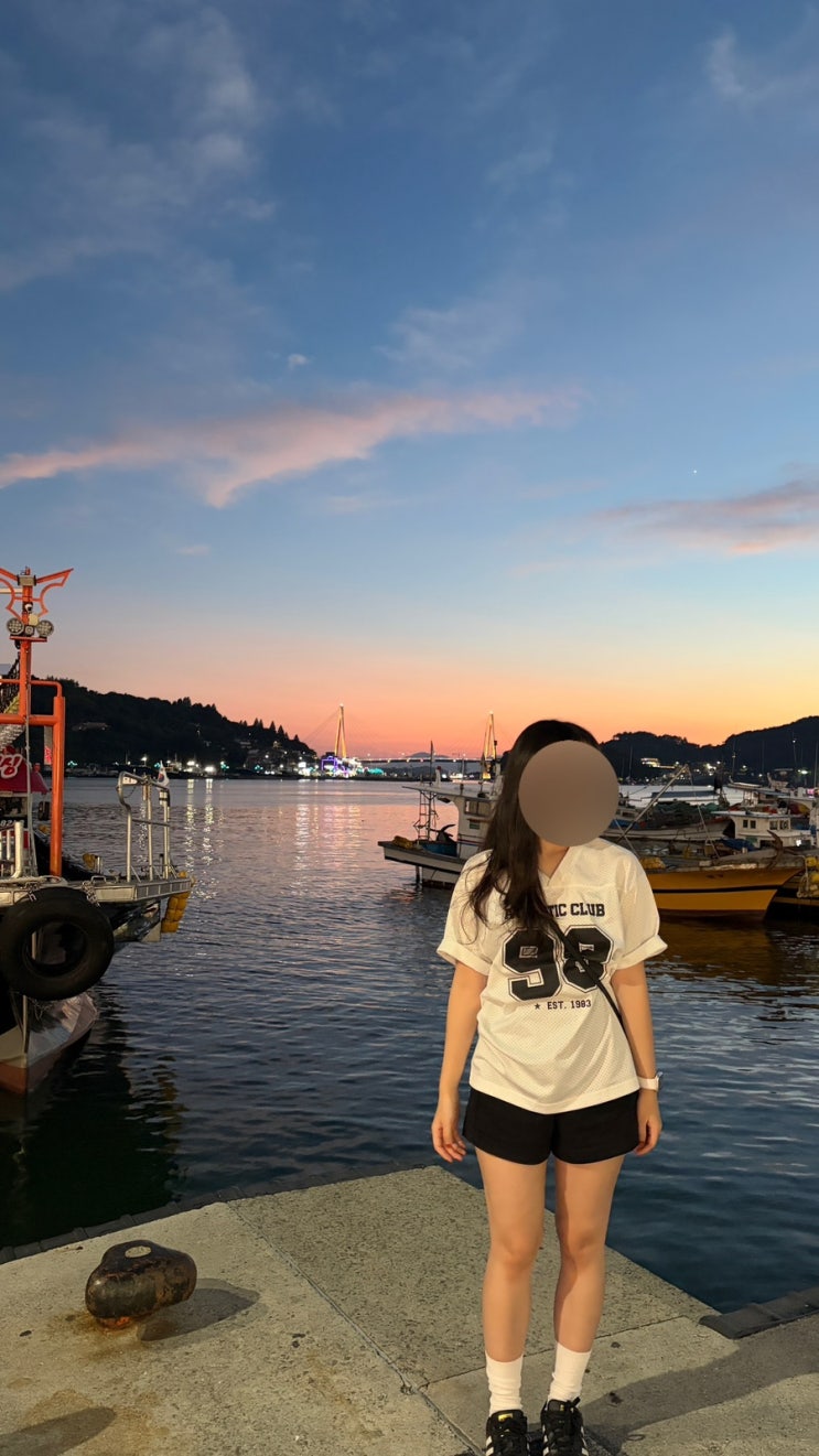 [여수여행] 붉은 등대와 낭만적인 야경 명소! '하멜등대' & 종포 해양....