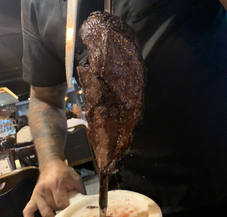 송탄역 맛집 평택 스테이크 핫플! '텍사스데브라질' 신장동 맛집 슈라스코 코스 솔직 후기 : 네이버 블로그