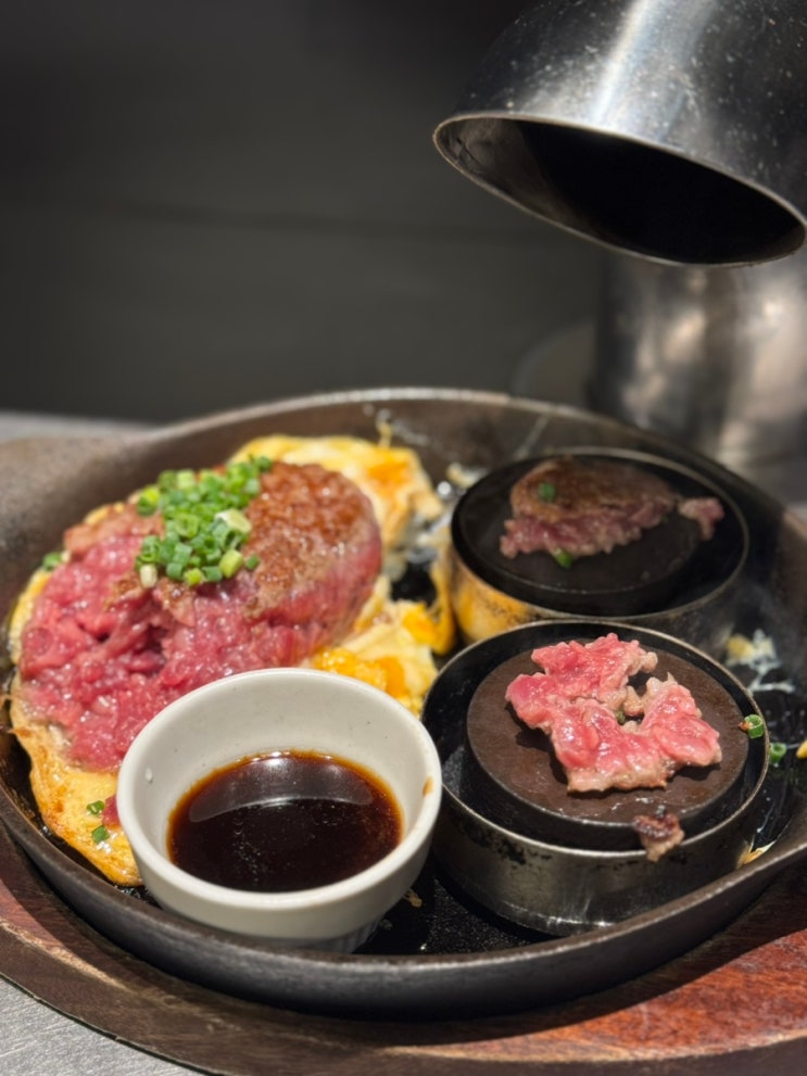 후쿠오카 하카타역 맛집 키와미야 함바그 하카타 지하상가점