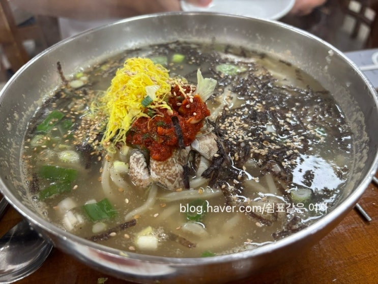 [장미 칼국수 본점] 군산에서 유명한 칼국수 맛집. 돌솥비빔밥과 칼....