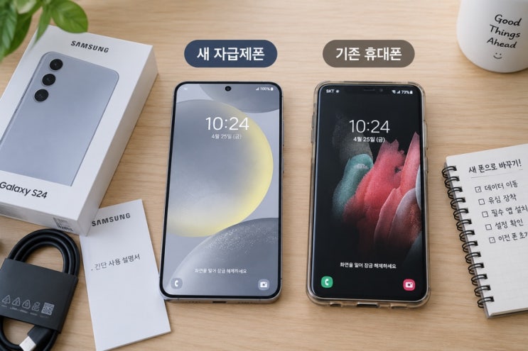 자급제폰개통하는 법, 유심교체·번호이동·eSIM 총정리 온라인이나 제조사 매장에서자급제폰을 구입하면 다음으로 개통은 어떻게 해야 하지?라는 생각이 든다. 하지만...자급제폰과 유심이 호환된다면 기존 휴대폰 전원 끄기 → 기존 유심 분리 → 새자급제폰에 장착 → 전원 켜기순서로 사용할 수 있다. 필요한 경우 전원을 두세 번 껐다 켜면 망 등록이...