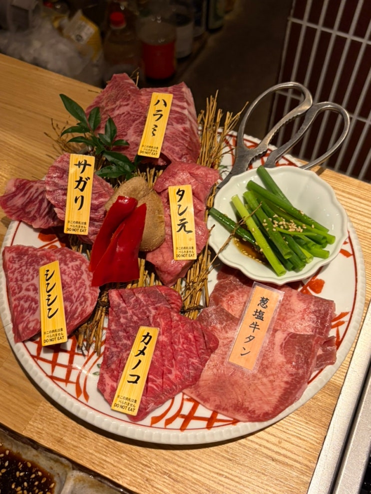 일본 후쿠오카 흑모와규 우설 야키니쿠 맛집 ㅣ 야키니쿠 아카탄