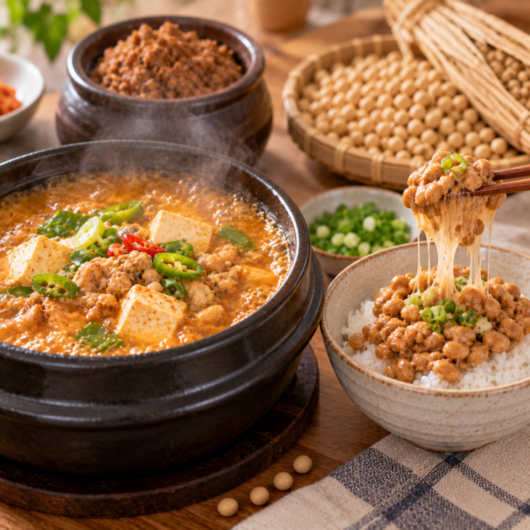 “냄새 참고 오래 끓였더니”… 청국장·낫토 효능, 마지막에 넣어야 하는 이유 : 네이버 블로그