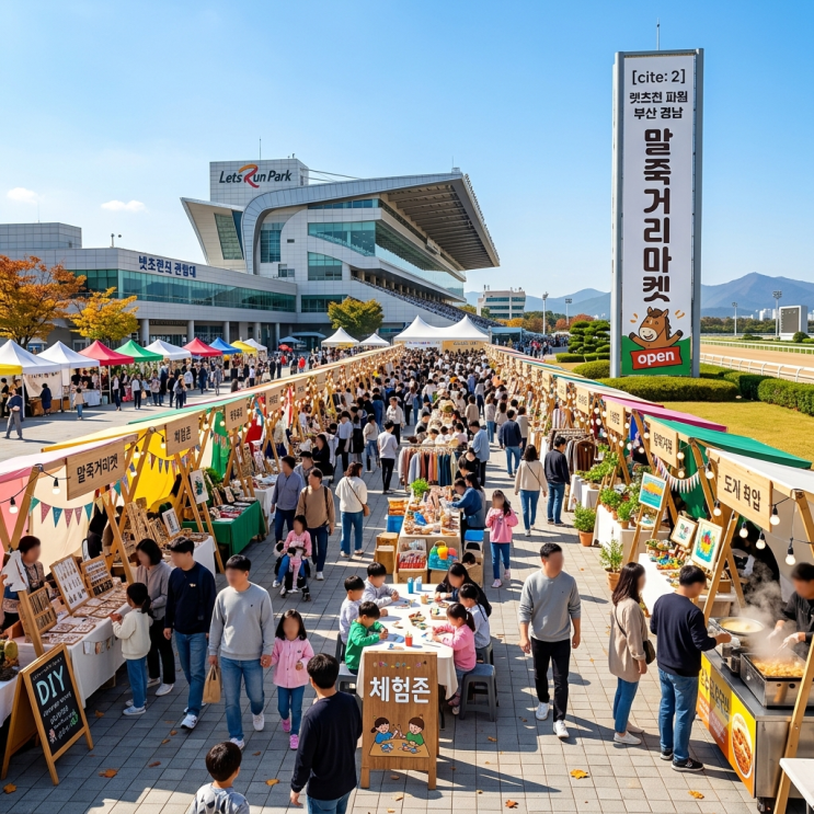 아이와 가성비 최고 주말 코스! 렛츠런파크 말죽거리마켓 플리마켓 ....