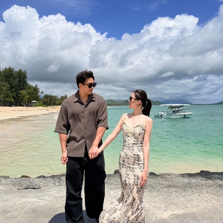 하와이 오아후 코스 래니카이비치(Lanikai Beach)-카일루아비치(Kailua Bea....