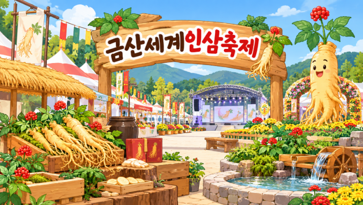 [2026 금산인삼축제] 제44회 금산세계인삼축제