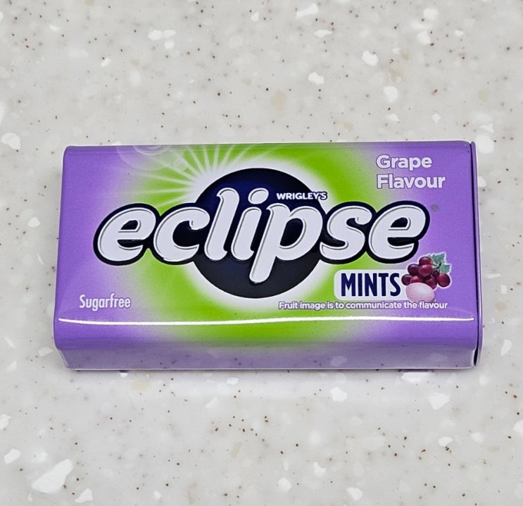 대만 여행 선물 추천 이클립스 포도맛 eclipse mints Grape Flavour 선물 받은 후기 : 네이버 블로그