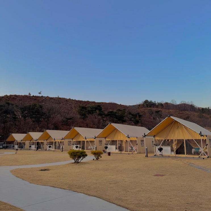 [경북 왜관] 대구근교글램핑 추천｜왜관 힐포레 글램핑장 : 네이버 블로그