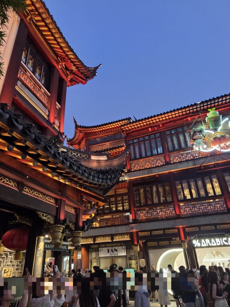 [상해여행] 상하이 예원 라오제(OLD STREET) 야경 리뷰- 꼭가야하는곳(....