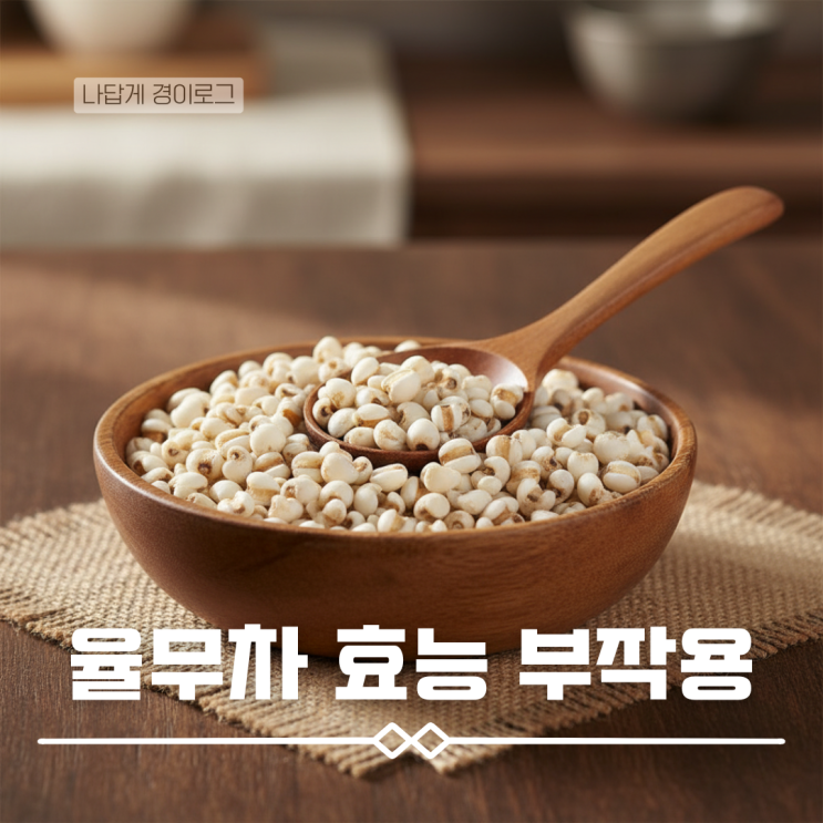 율무차 효능 부작용 맛있게 마시는 방법 : 네이버 블로그