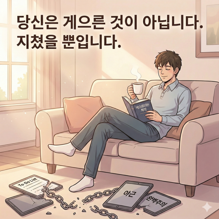 게으르다는 착각 인문심리 번아웃과 자기착취의 굴레에서 벗어나 진정한 휴식을 찾는 법 : 네이버 블로그