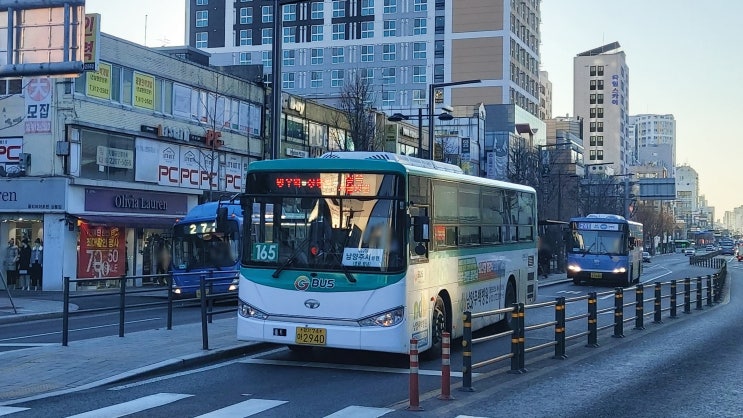 대원운수 165번 NEW BS106 디젤 (2940) : 네이버 블로그