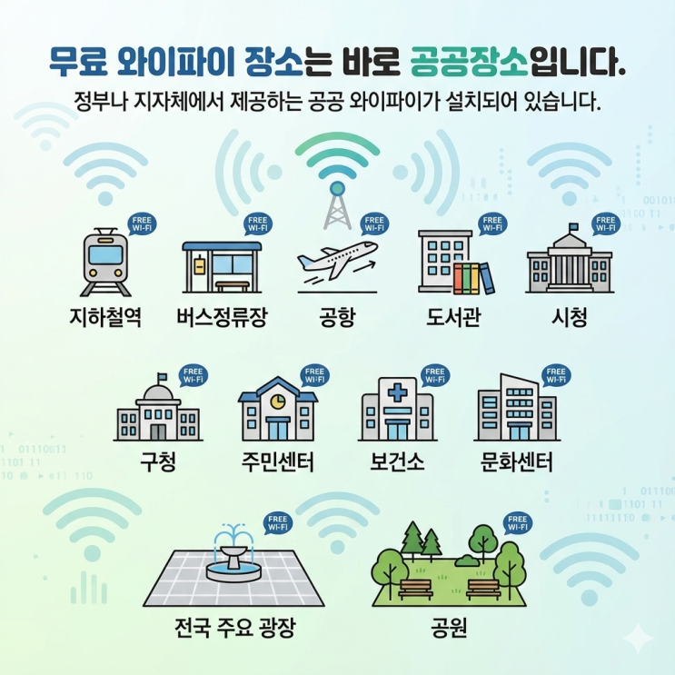 숨은 무료 와이파이 스팟 찾는 법 : 네이버 블로그