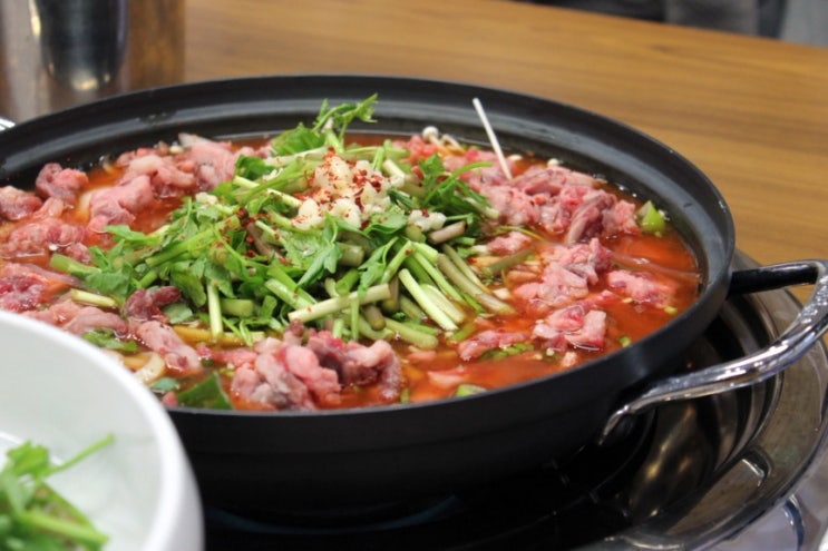 구미 인동 맛집 육회 비빔밥과 한우 찌개 맛있었던 한재촌 : 네이버 블로그