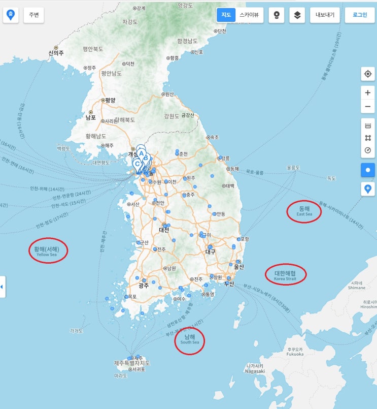 서해 황해 차이, 동해 일본해 표기 전쟁, 그리고 제7광구와 이어도 배타적 경제수역 EEZ로 본 우리 바다 주권 완벽 정리 ...