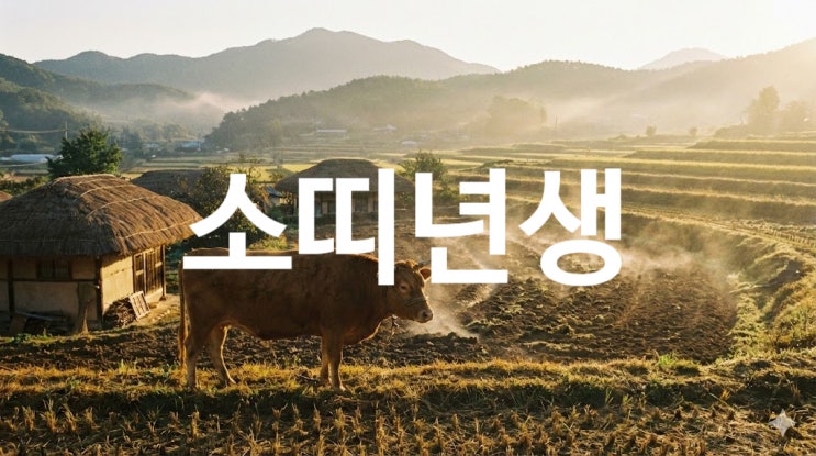 소띠 년생 특징 총정리,소개•모임할 때 사용할 정보 : 네이버 블로그