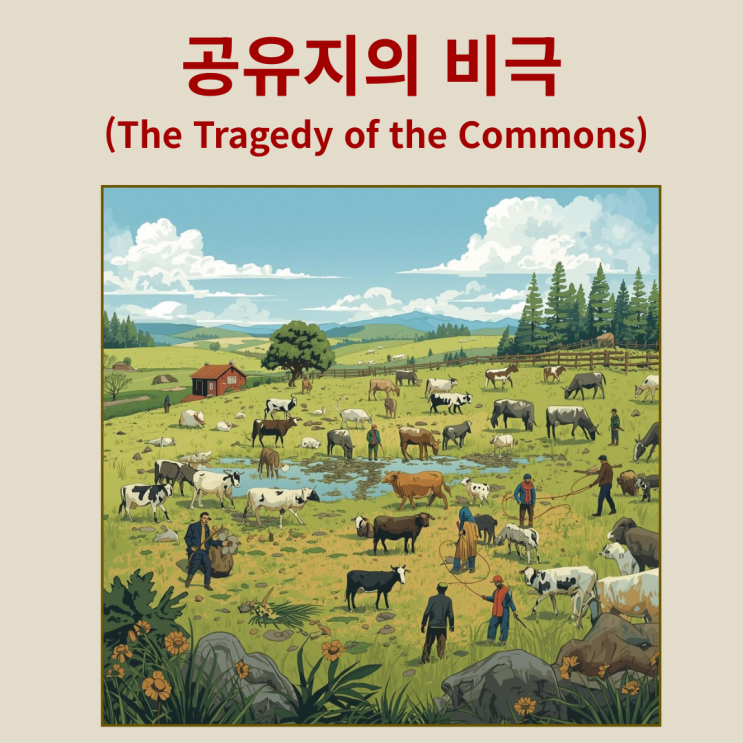 공유지의 비극 (The Tragedy of the Commons) 뜻·유래·예시 정리, 중학교 교과서에서 다루는 핵심 개념 ...
