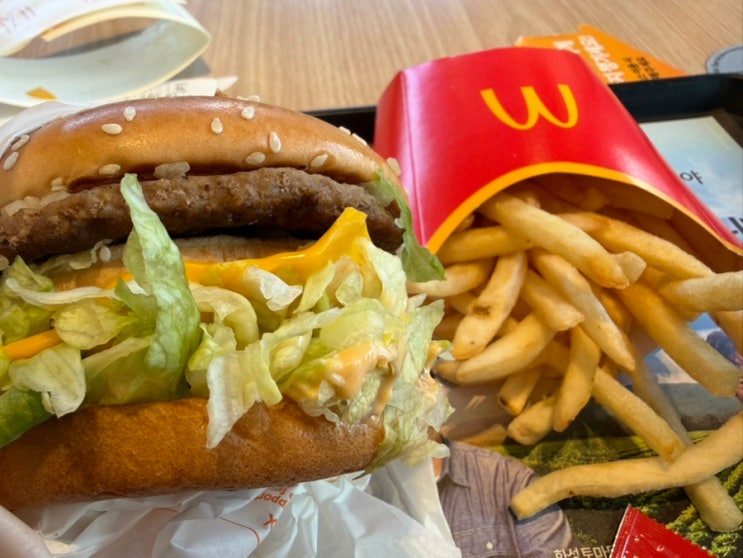맥도날드 모바일 상품권 빅맥 세트 가격 미아역 햄버거 : 네이버 블로그