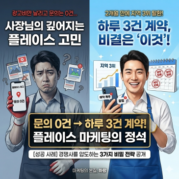 입주청소 플레이스 마케팅의 정석, 문의 0건에서 하루 3건 계약까지