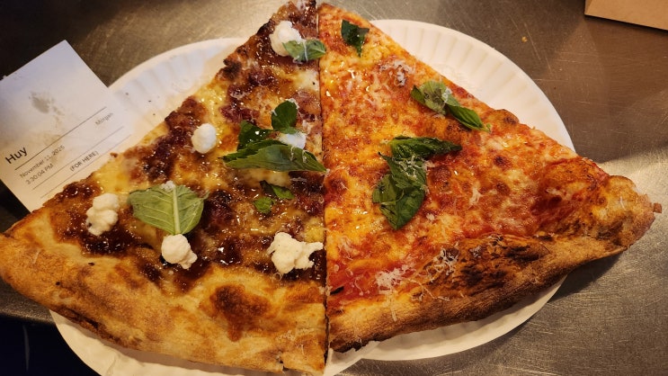 마억두의 뉴욕 소호 인근맛집 린더스트리 피자리아 L’industrie Pizzeri....
