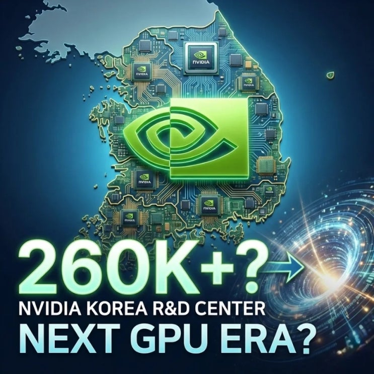엔비디아 GPU R&D 센터 한국 추진, 26만 GPU 다음 판은 무엇일까 : 네이버 블로그