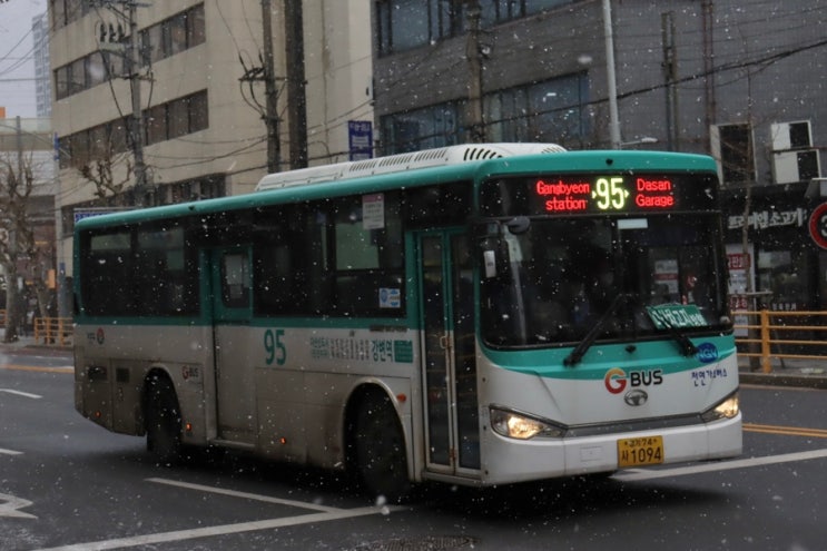 경기여객 95번 NEW BS106 2018’ 1094호 : 네이버 블로그