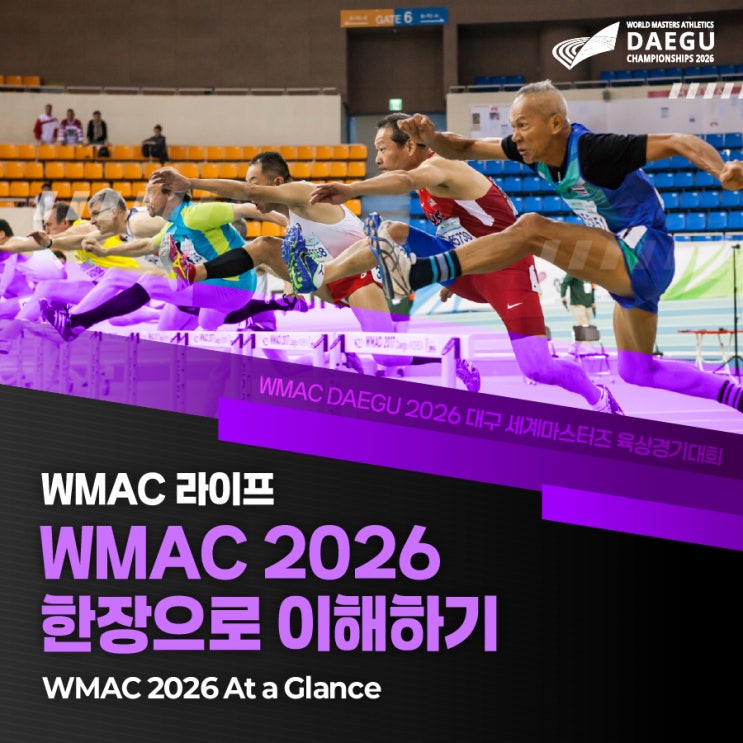 WMAC DAEGU 2026, 한 장으로 완벽 이해하기 : 네이버 블로그