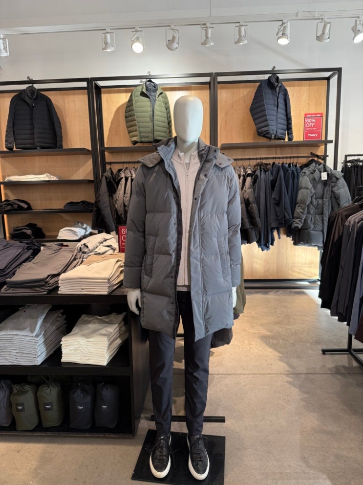 35만원!!! THEORY FULTON Hooded Jacket in 100% 덕다운 : 네이버 블로그