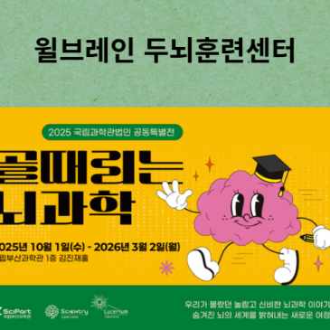 국립부산과학관 파낙토스 "뇌과학체험"