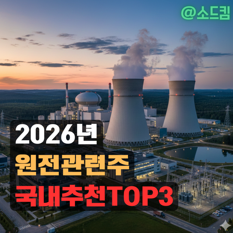 원전 관련주 언급 이미지