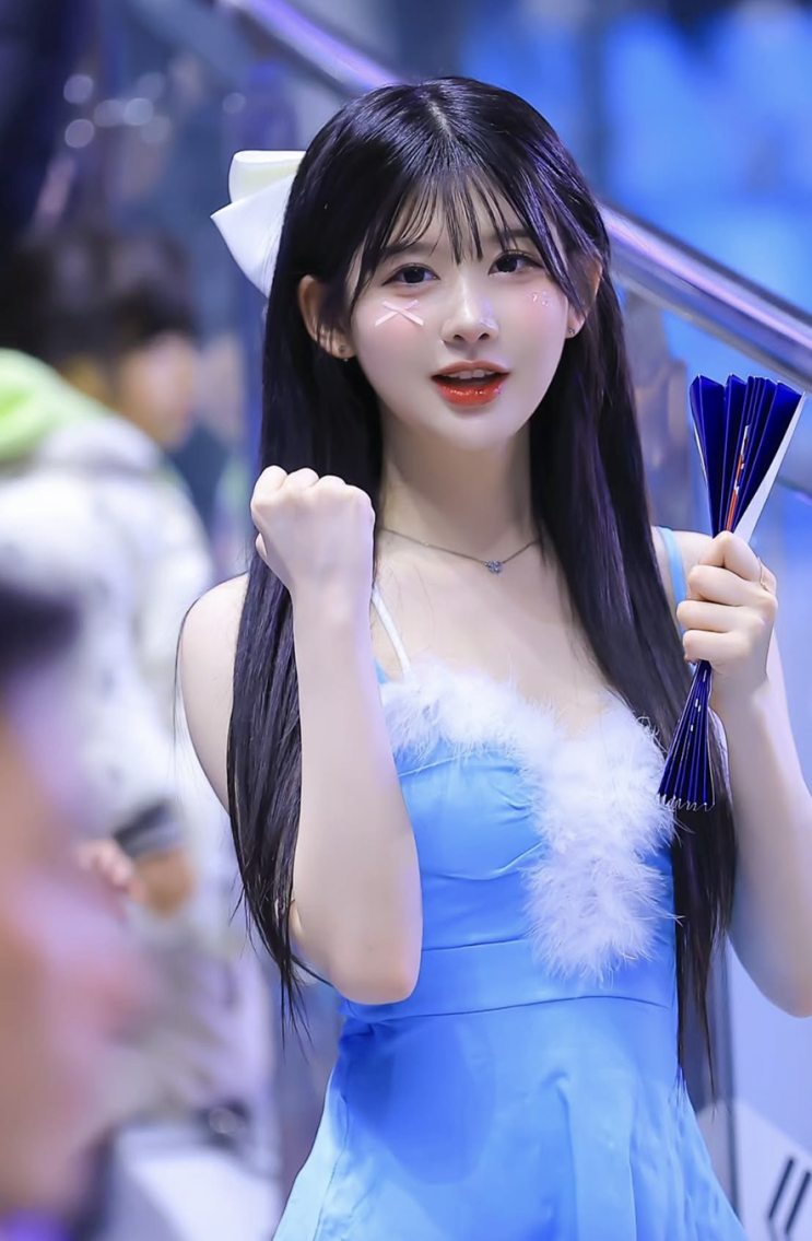 엔믹스 해원 닮은 신입 치어리더 김보미 누구길래?