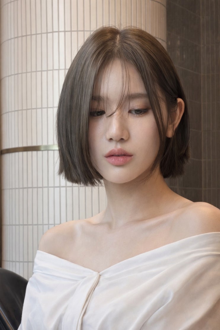 단발병 유발 스타일, 요즘 유행하는 테슬컷 후기 : 네이버 블로그