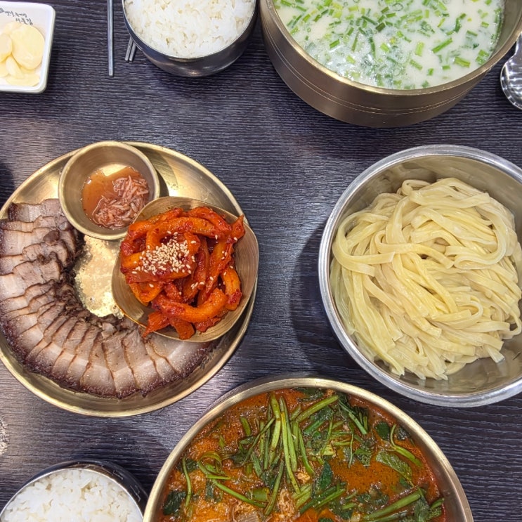 신현동 국밥 유목민 정착! 육혜장 미나리 육개장, 수육 찐 후기