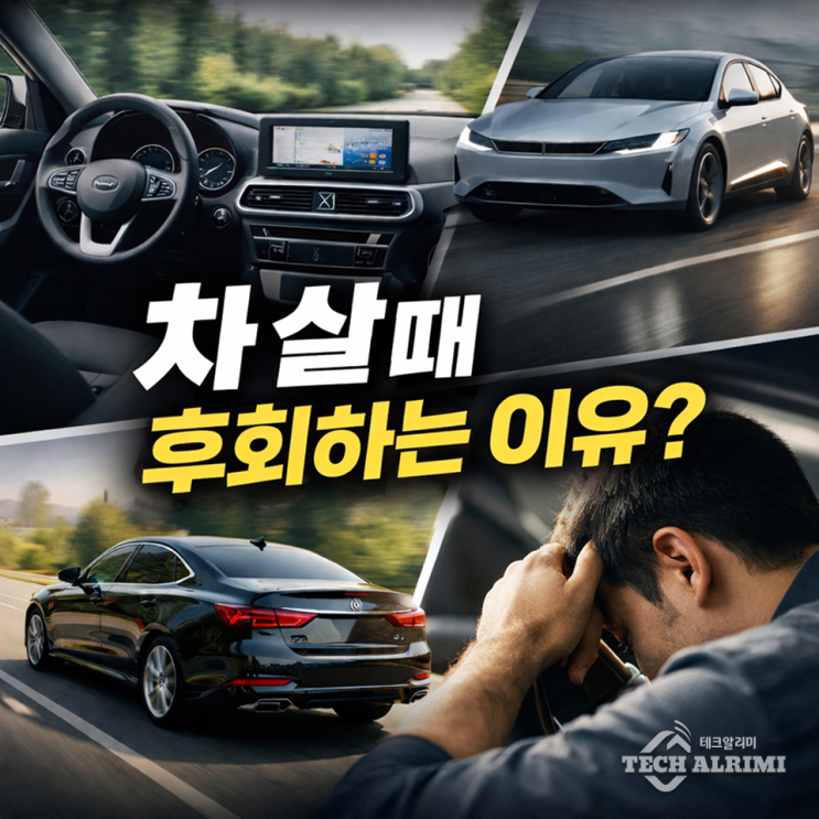 “나만 그런 줄 알았다” 차 고를 때 후회 많은 사람들의 공통된 심리, 500만 원 날리고 깨달았죠 : 네이버 블로그