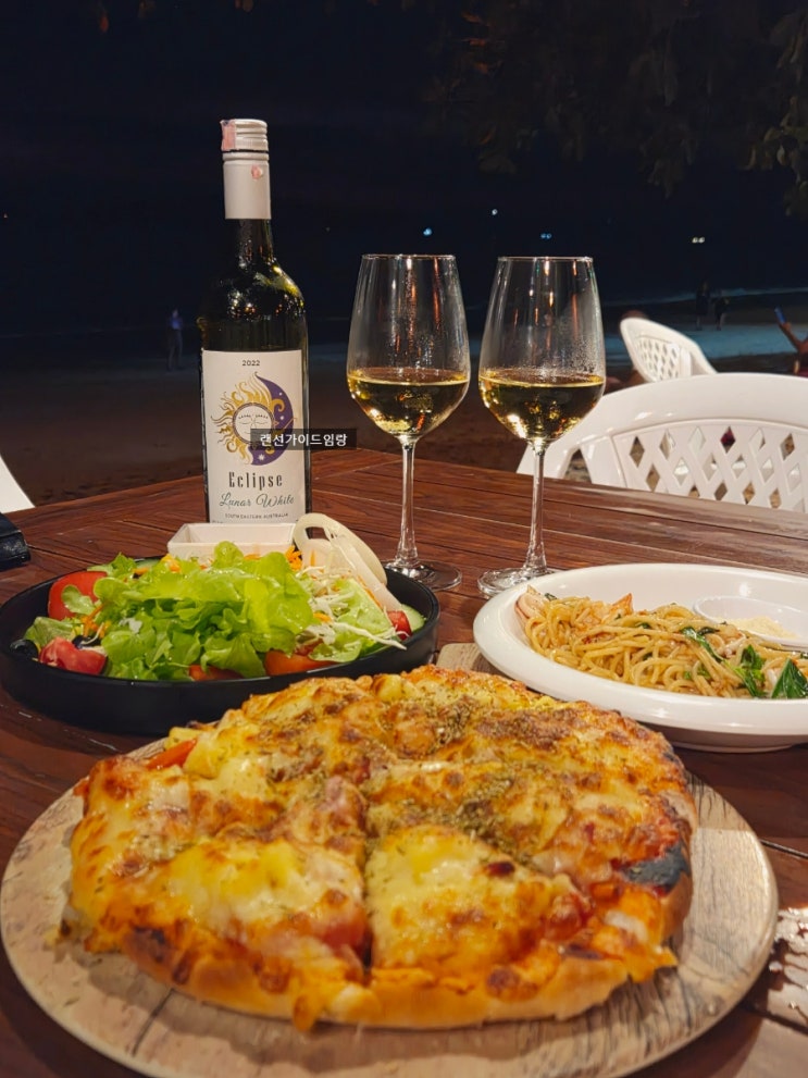 끄라비 여행 아오낭비치 일몰 노을 분위기 맛집 The Last Fisherman Bar