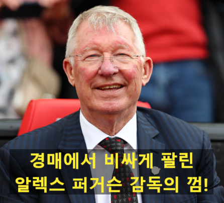 경매에서 비싸게 팔린 알렉스 퍼거슨 감독의 껌! : 네이버 블로그