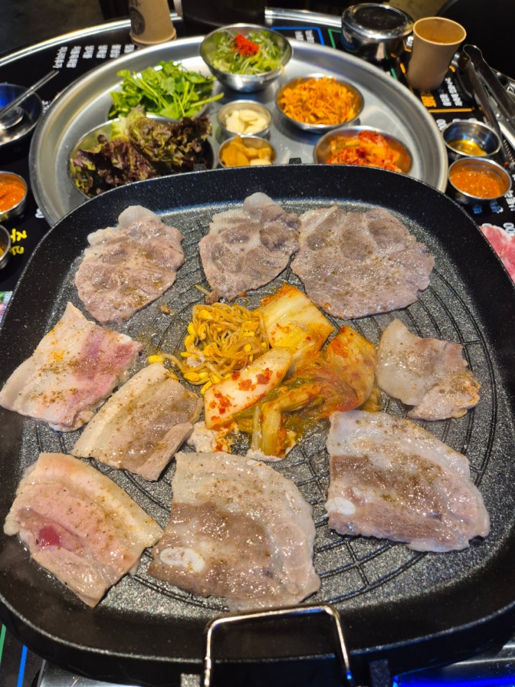구디삼겹살 맛집 모임하기 좋은 야장! 분위기 좋은 냉삼 맛집 : 네이버 블로그