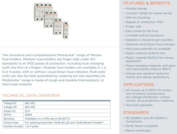 Mersen CMC101 (Fuse Holder) : 네이버 블로그