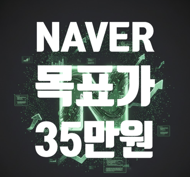 네이버 주가분석, 차트분석, 목표가 : 네이버 블로그