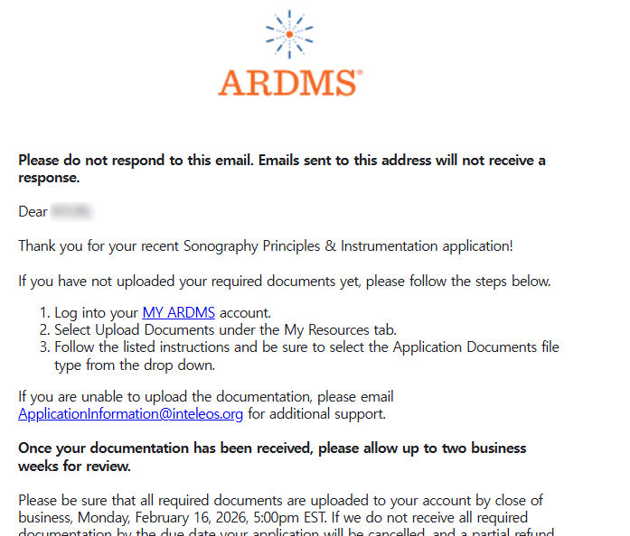 SPI 준비 ② | ARDMS 회원가입 / ARDMS 서류 / ARDMS 응시자격 신청 : 네이버 블로그